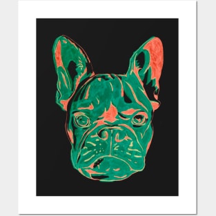 Frenchie Puppy Posters and Art